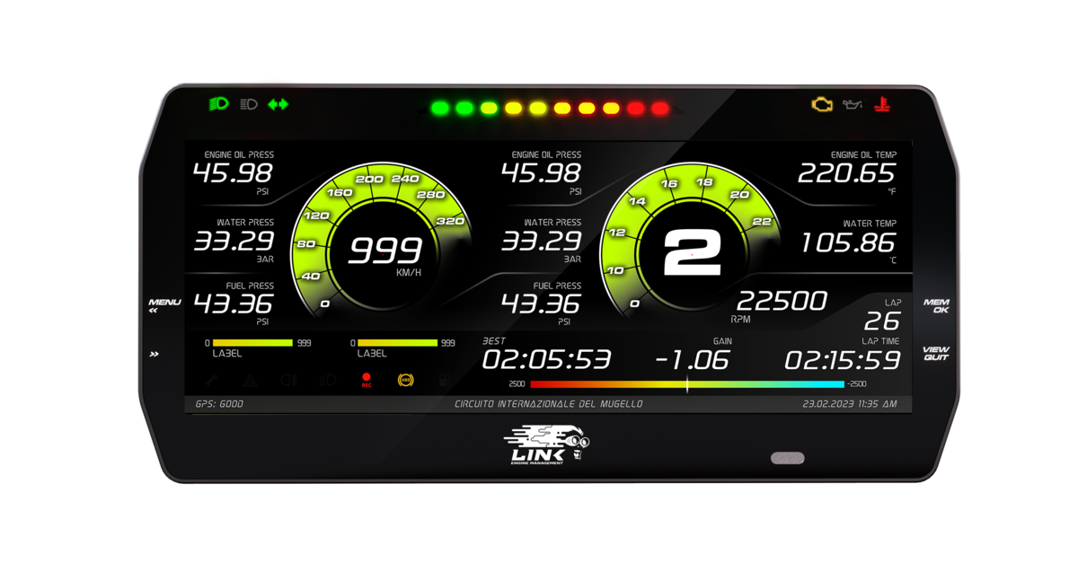 Link MXT Strada 10-inch Dash - Street Edition