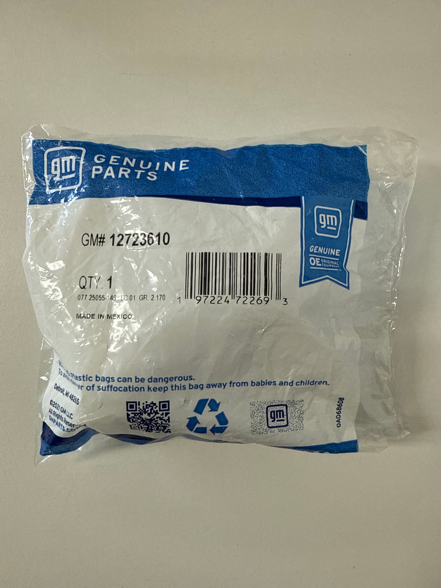 Ignition Coil - GM (12723610) OEM GM Ignition Coil