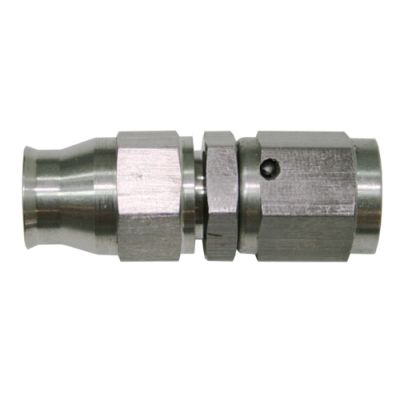 Aeroflow Straight Stainless Steel Hose Ends -3AN