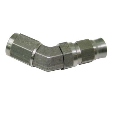 Aeroflow 45° Stainless Steel Hose End -3AN