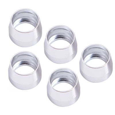 Aeroflow Aluminium Anodised PTFE Hose Olive Inserts -12AN (5 pack)
