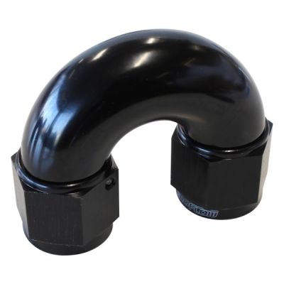 Aeroflow 180° Full Flow Female Coupler -10AN