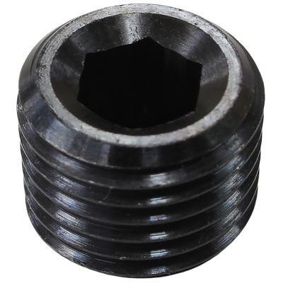 Aeroflow Black Coated Steel Port Plug