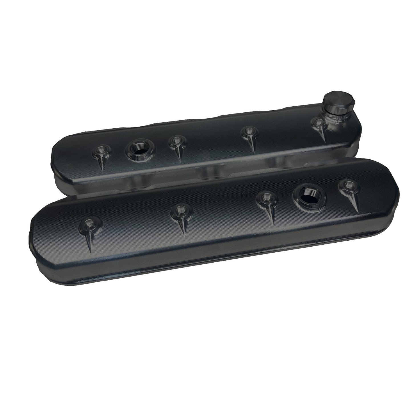 Warspeed LS Mid Billet Valve Covers - Black