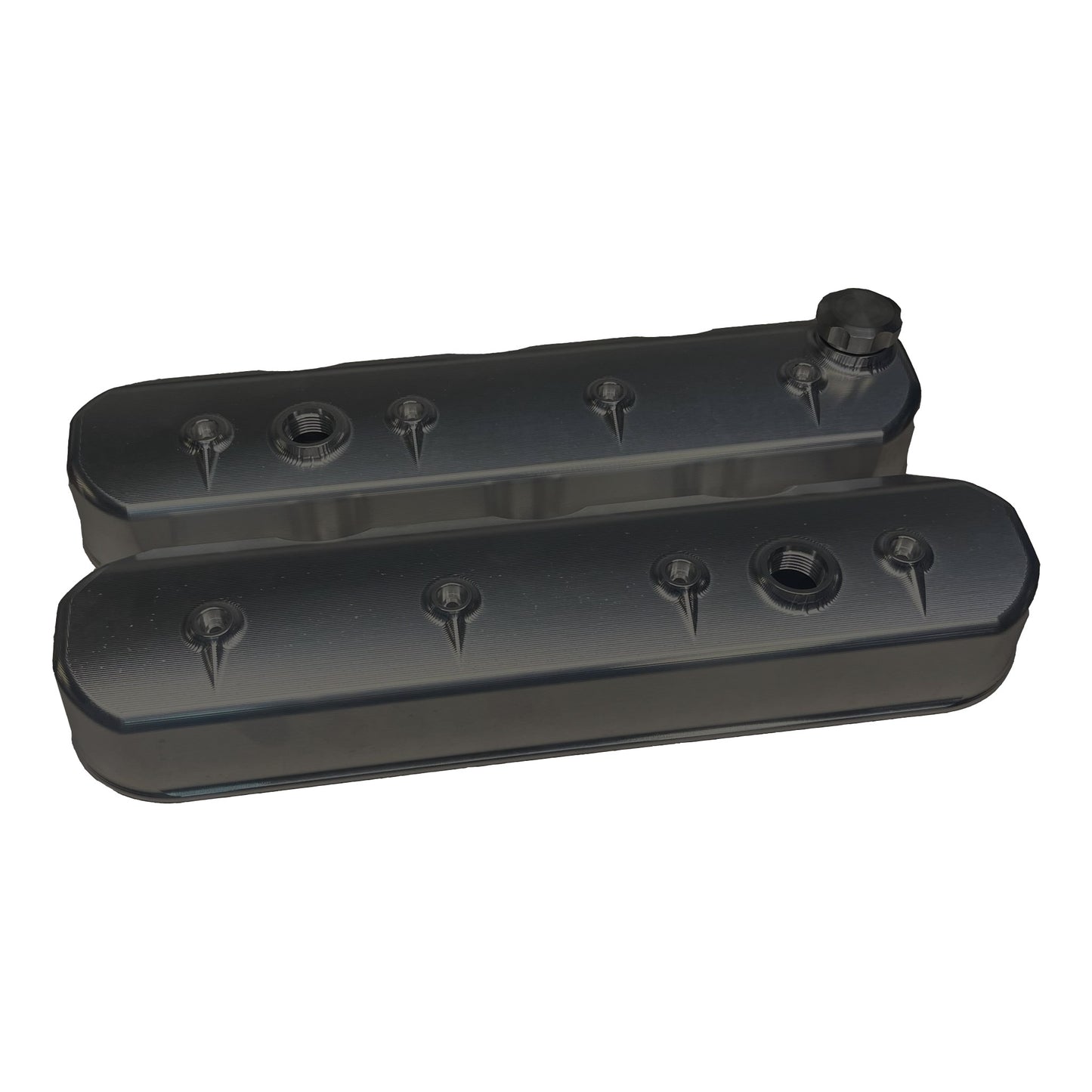Warspeed LS Super Tall Billet Valve Covers - Black