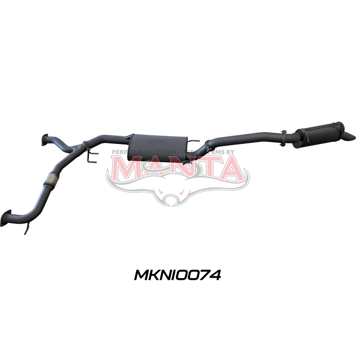 Manta Nissan Patrol Wagon Y62 5.6L V8 Petrol Wagon 2012 Onwards - CAT BACK