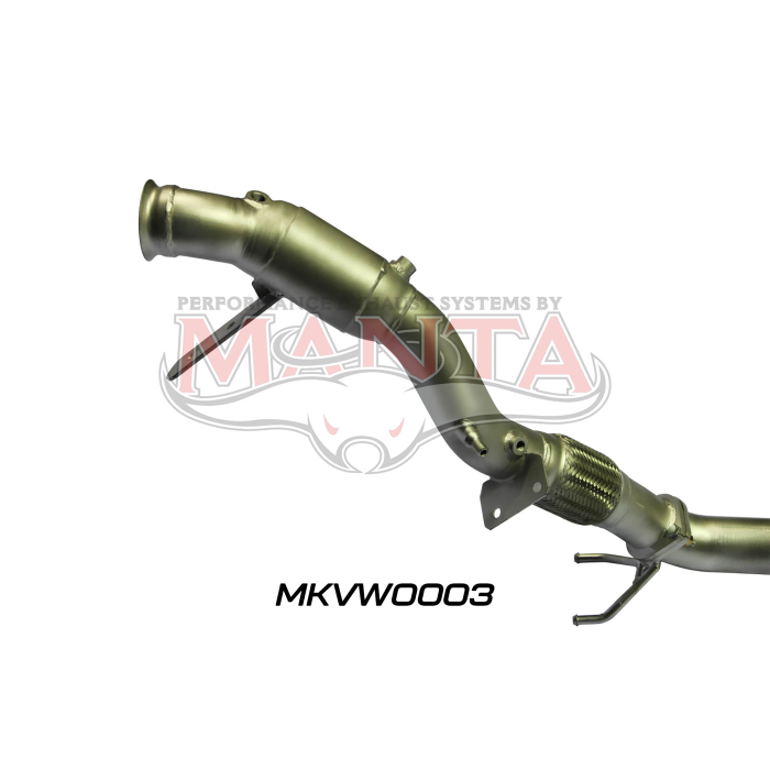 Manta Volkswagen Amarok Ute (June 2012 - 2022) TDI400, TDI420 2H 2.0L Bi-Turbo Ute - TURBO BACK (DUMP AT DIFF)