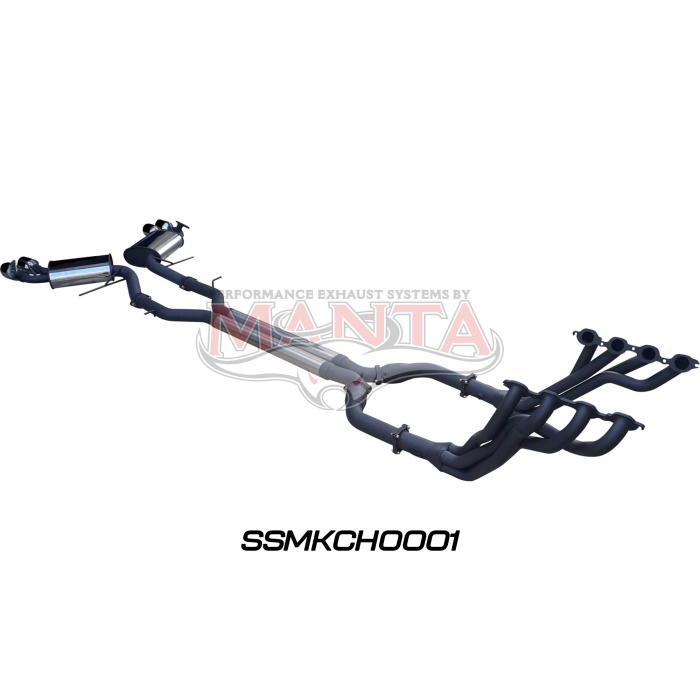 Manta Chevrolet Camaro Coupe 6.2L V8 RHD 6th Gen Coupe (2016 - 2022) - FULL SYSTEM - 1 7/8in HEADERS