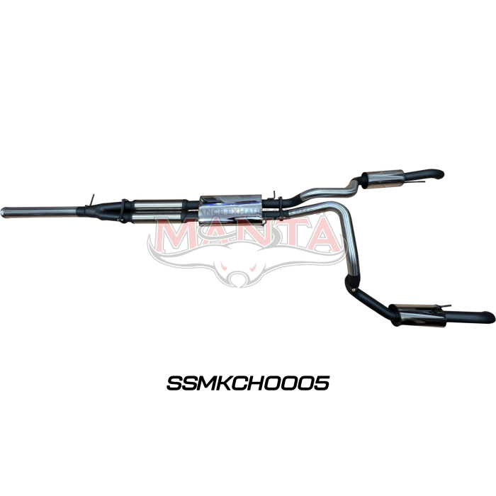 Manta Chevrolet Silverado Ute 1500 6.2L V8 RHD Ute (inc LTZ & Trailboss) 2019 Onwards - CAT BACK