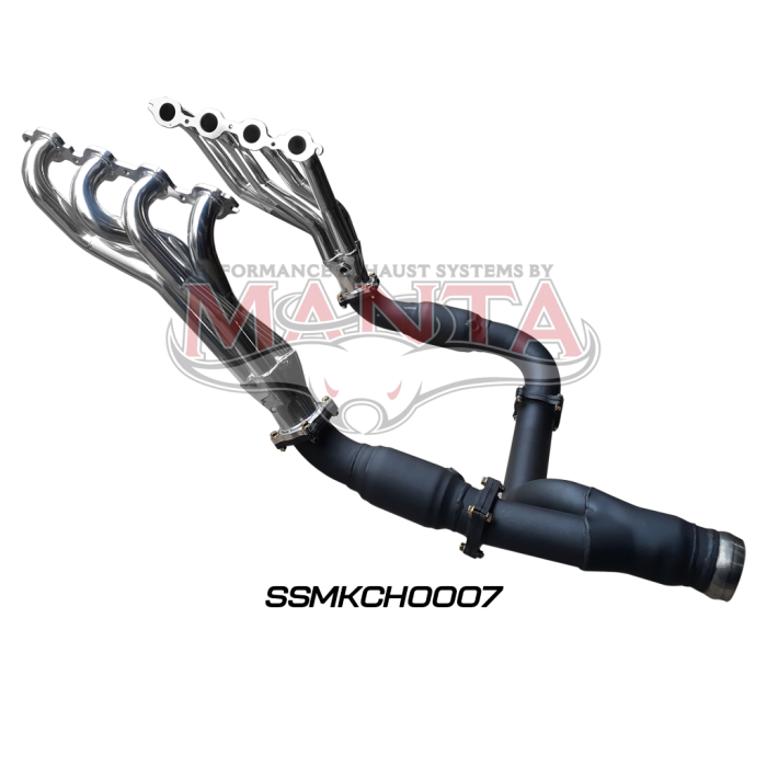 Manta Chevrolet Silverado Ute 1500 6.2L V8 RHD Ute (inc LTZ & Trailboss) - HEADERS AND CATS ONLY - CERAMIC COATED