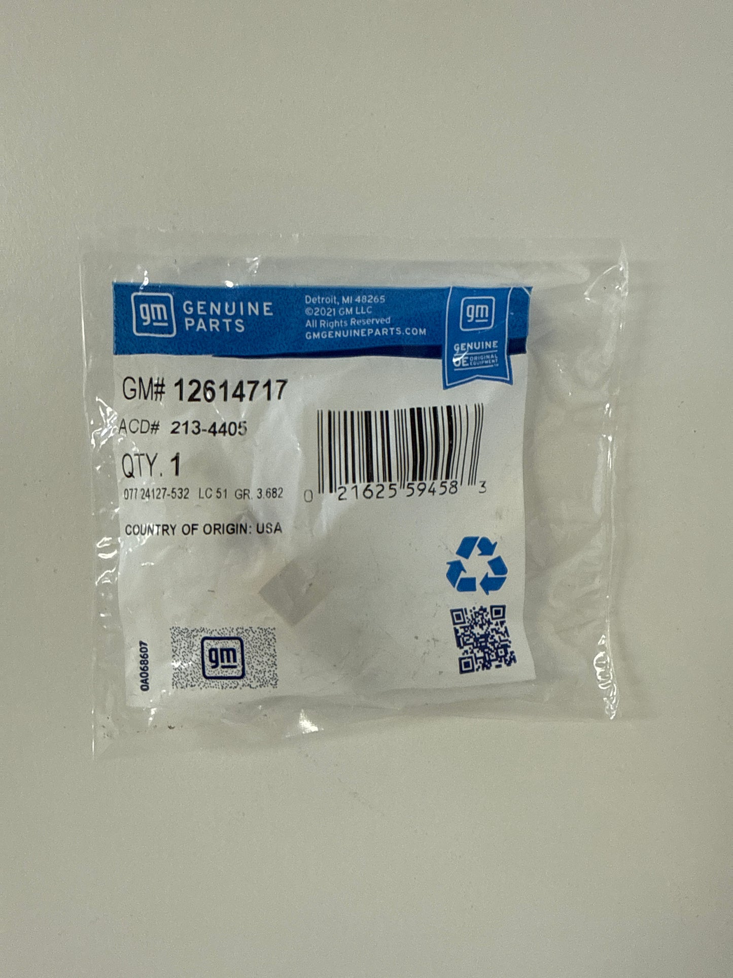 GM LSA INTAKE AIR TEM SENSOR (IAT)  12614717