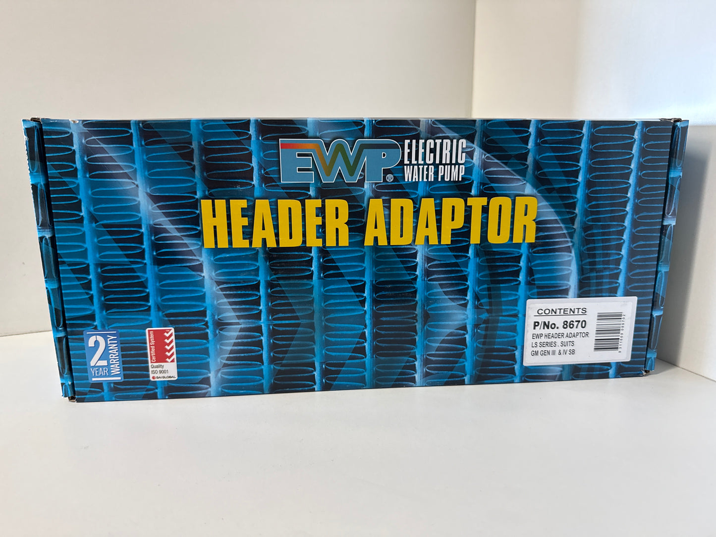 EWP Header-Adaptor Kit - Suit GM LS Series