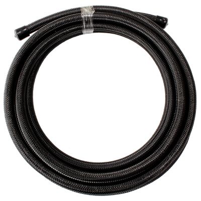 Aeroflow 100 Series Black Stainless Steel Braided Hose -8AN