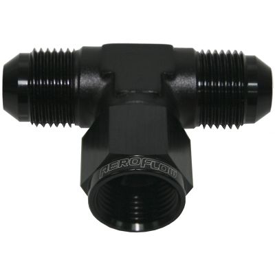 Aeroflow AN Tee Female Swivel On Side -8AN