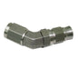 Aeroflow 45° Stainless Steel Hose End -3AN