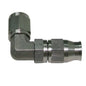 Aeroflow 90° Stainless Steel Hose End -3AN