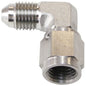 Aeroflow 90° Stainless Steel Male to Female Fitting -4AN