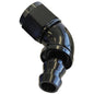 Aeroflow 510 Series Full Flow Tight Radius Push Lock 60° Hose End -6AN