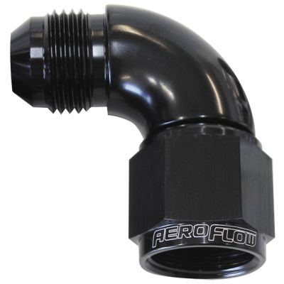 Aeroflow 90° Full Flow Female/Male Flare Swivel -12AN