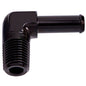 Aeroflow Male NPT to Barb 90° Adapter 1/8" to 3/16"