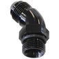 Aeroflow 45° ORB to Male AN Full Flow Adapter -6 ORB to -6AN