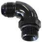 Aeroflow 90° ORB to Male AN Full Flow Adapter -8 ORB to -8AN