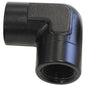 Aeroflow 90° NPT Female Adapter - 1/2"