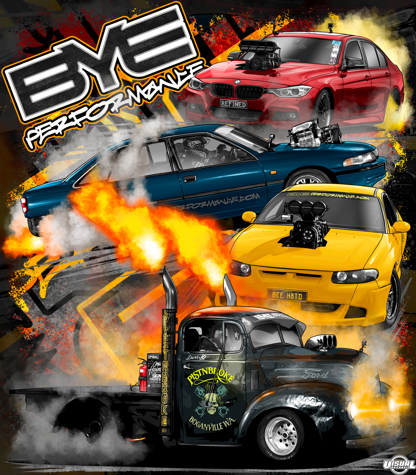 BYE Performance Child Unisex Shirt- Group 2