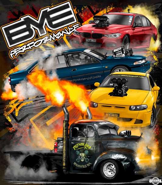 BYE Performance Adult Unisex Hoodie - Group 2