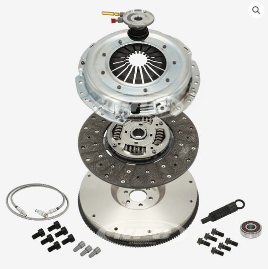 NPC Super Heavy Duty Organic Clutch & Flywheel Package (firm pedal feel)