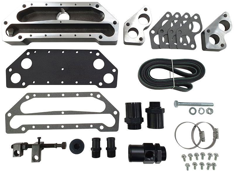 EWP Header-Adaptor Kit - Suit GM LS Series