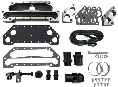 EWP Header-Adaptor Kit - Suit GM LS Series