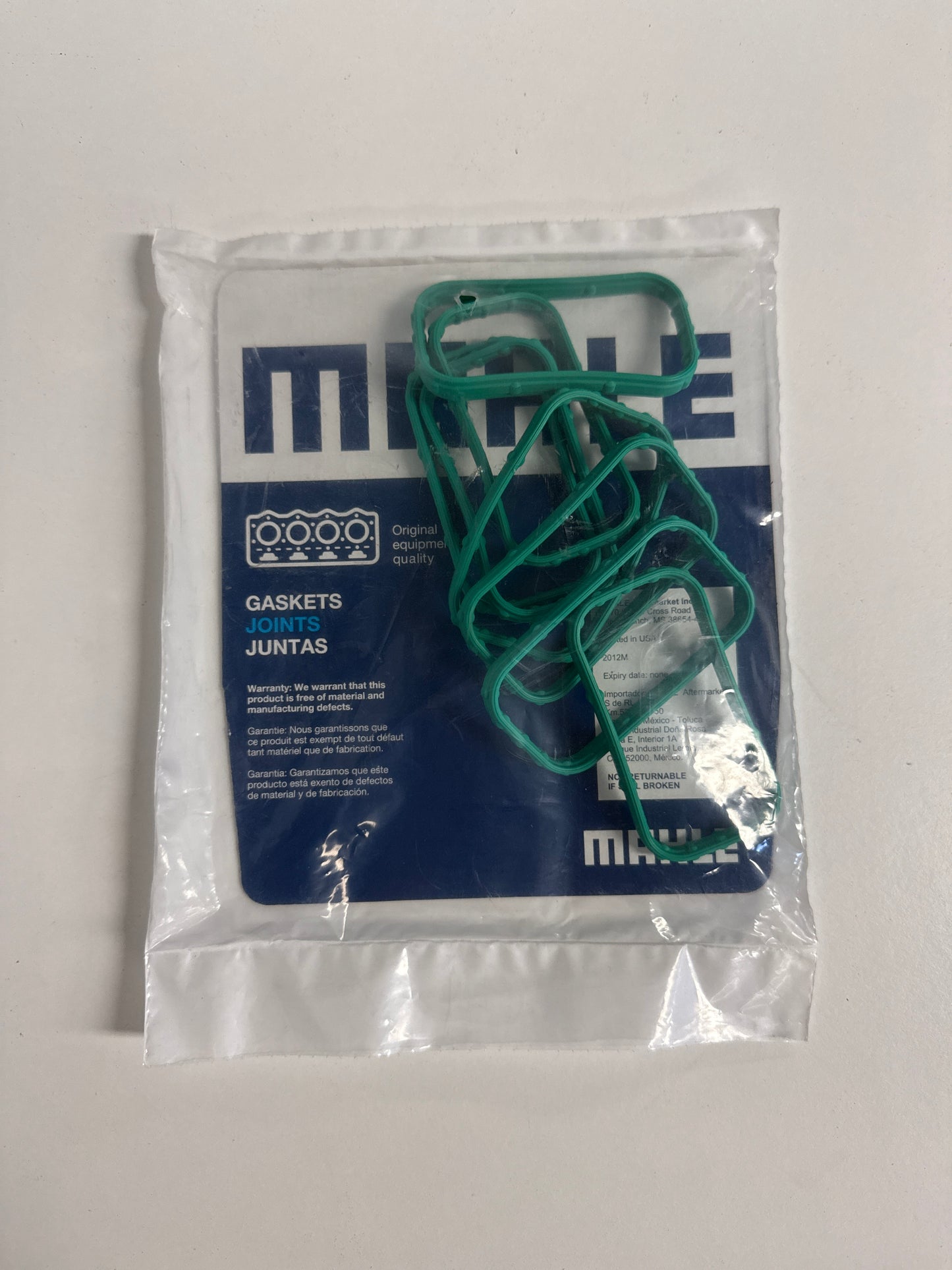 Square Port Intake Manifold Gasket Seals Set