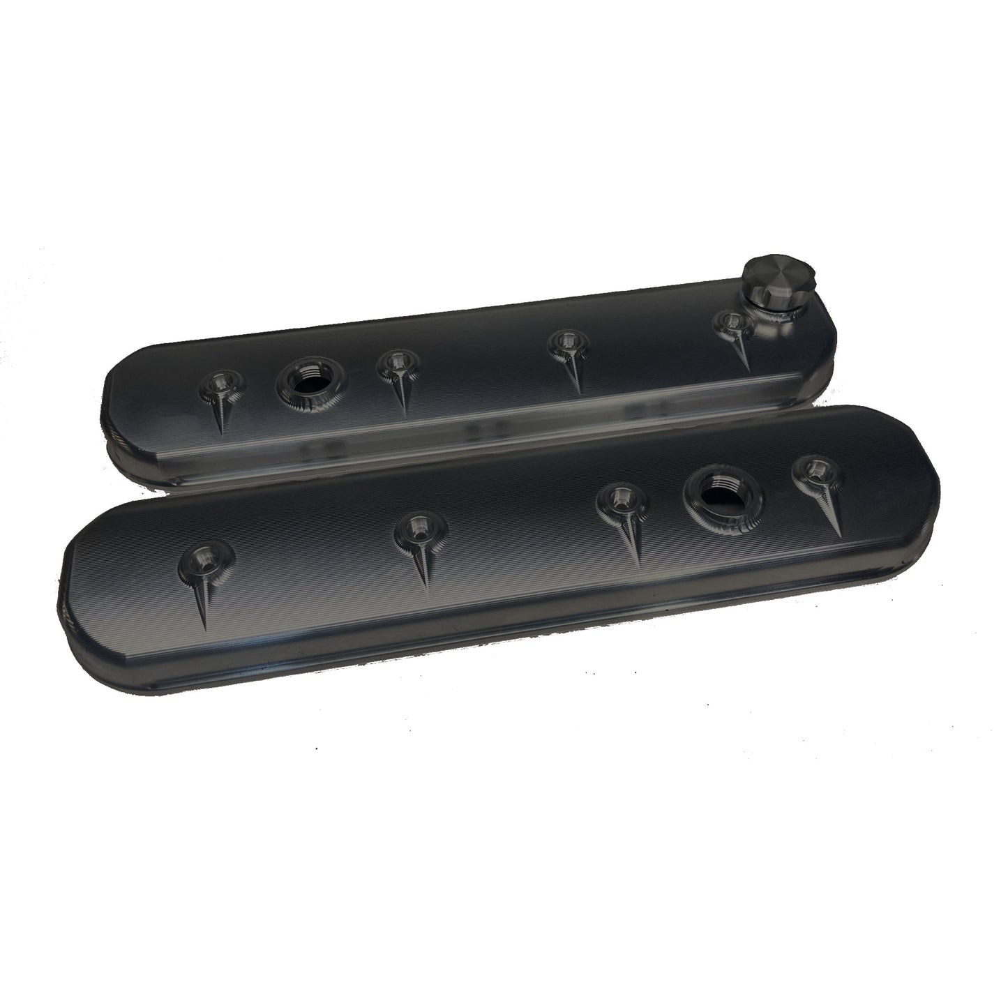 Warspeed LS Slim Billet Valve Covers - Black