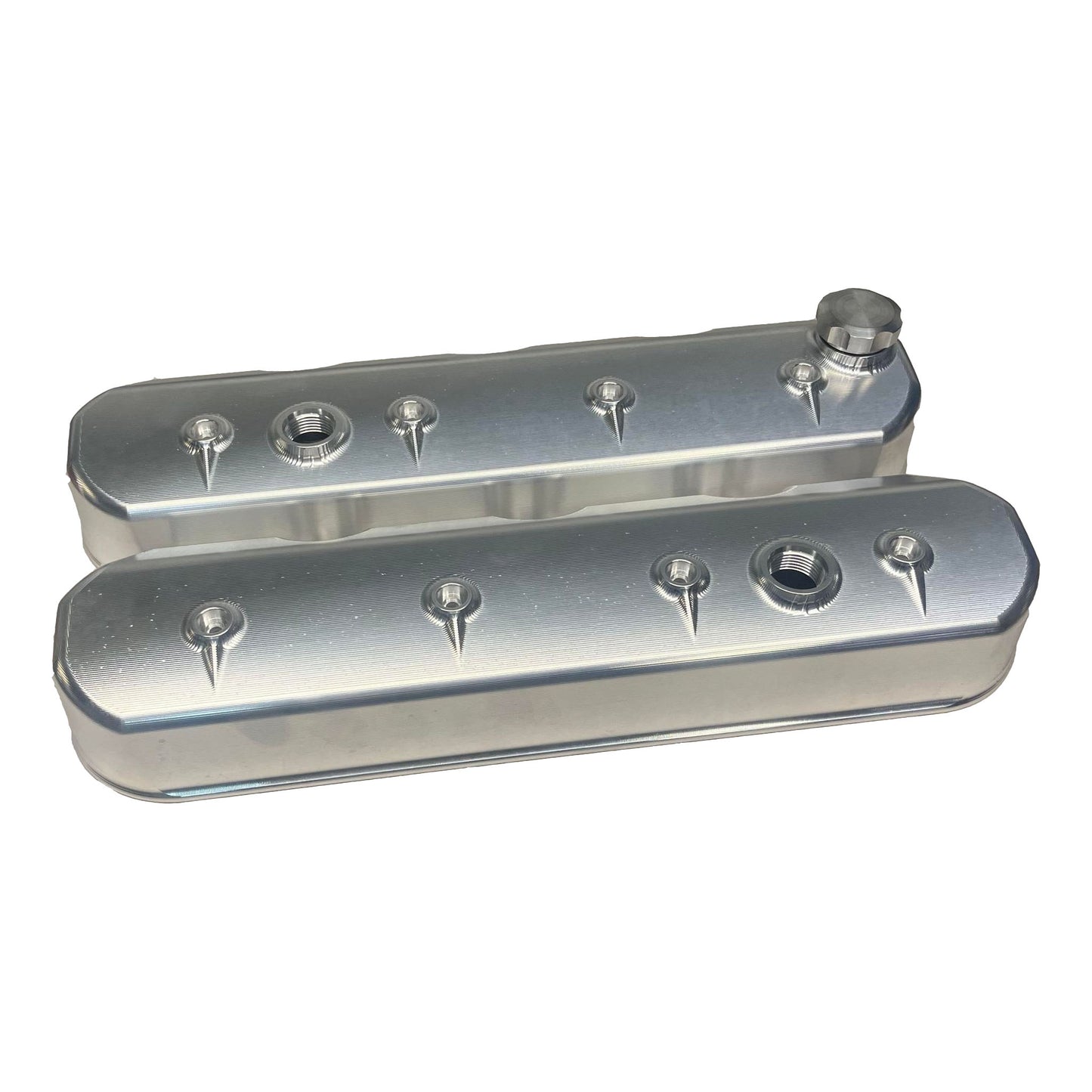 Warspeed LS Super Tall Billet Valve Covers - Raw