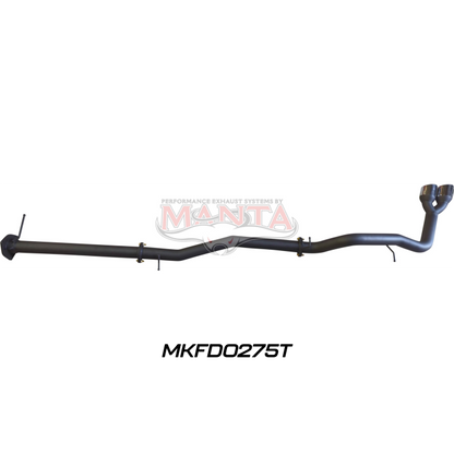 Manta Ford Ranger Ute Next Gen T6.2 V6 3.0L Turbo 2022 Onwards (with DPF) - DPF BACK