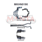 Manta Holden Commodore Ute VE 6.0L, 6.2L V8 Ute -  FULL SYSTEM - 1 7/8in HEADERS