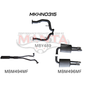 Manta Holden Statesman Sedan WM, WN V8 6.0L LWB Sedan (2006 - 2017) -  CAT BACK