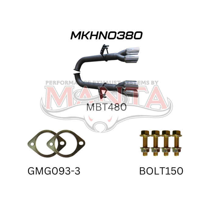 Manta Holden Commodore Ute VF 6.0L, 6.2L V8 Ute -  MUFFLER DELETE