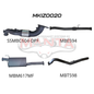 Manta Isuzu Dmax Ute 3.0L CRD Jan 2020 Onwards (with DPF)- TURBO BACK WITH CAT
