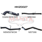 Manta Isuzu Dmax Ute 3.0L CRD Jan 2017 - 2020 (with DPF)- TURBO BACK WITH CAT