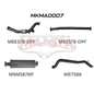 Manta Mazda BT50 Ute 3.2L CRD October 2016 - 2020 (with DPF) TURBO BACK WITHOUT CAT