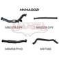 Manta Mazda BT50 Ute 3.2L CRD October 2016 - 2020 (with DPF) TURBO BACK WITH CAT