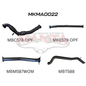 Manta Mazda BT50 Ute 3.2L CRD October 2016 - 2020 (with DPF) TURBO BACK WITH CAT