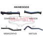 Manta Mercedes-Benz X Class Ute 2.3L 2017-2020 Turbo Diesel- TURBO BACK WITH CAT