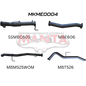 Manta Mercedes-Benz X Class Ute 2.3L 2017-2020 Turbo Diesel- TURBO BACK WITH CAT
