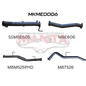 Manta Mercedes-Benz X Class Ute 2.3L 2017-2020 Turbo Diesel- TURBO BACK WITHOUT CAT