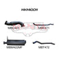Manta Mitsubishi Challenger Wagon PB 2.5L CRD (2009 - 2015) - TURBO BACK WITH CATS