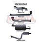 Manta Nissan Pathfinder Wagon R51 2.5L Turbo Diesel SPANISH BUILT Manual & Auto - no DPF (2007 - 2013) - TURBO BACK WITHOUT CATS