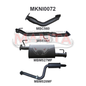 Manta Nissan Pathfinder Wagon R51 3.0L V6 Turbo Diesel Automatic (2011 Onwards) - TURBO BACK WITH CATS